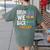 Bruh We Back Bruh No Cap We'Re Back Teacher Student Women's Comfort Colors T-Shirt Back Print Moss