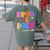 Bruh We Back Teachers First Day Back To School Teachers Women's Comfort Colors T-Shirt Back Print Moss Bruh We Back Teachers First Day Back To School Teachers Women's Comfort Colors T-Shirt Back Print Moss