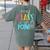 Cactus Teacher Shirt Cute Teacher Shirt Women's Comfort Colors T-Shirt Back Print Moss