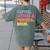 Capital Letters And Periods Bruh Teacher Bruh Teache Women's Comfort Colors T-Shirt Back Print Moss