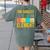 Chemistry Teacher Element Science Student Chemist Women's Comfort Colors T-Shirt Back Print Moss