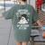 Christmas Surviving Teacher Life Meltdown Xmas Women Men Women's Comfort Colors T-Shirt Back Print Moss