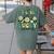 My Class Is Full Of Lucky Charms St Patricks Day Teacher Women's Comfort Colors T-Shirt Back Print Moss