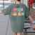 Color Special Education Squad Groovy Dream Team SPED Teacher Women's Comfort Colors T-Shirt Back Print Moss