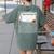 Composition Notebook Costume Adult Halloween For Teachers Women's Comfort Colors T-Shirt Back Print Moss Composition Notebook Costume Adult Halloween For Teachers Women's Comfort Colors T-Shirt Back Print Moss