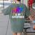 Cool Art For Men Women Art Teacher Artist Painter Superpower Women's Comfort Colors T-Shirt Back Print Moss