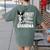 Coolest Boston Terrier Grandma Dog Women's Comfort Colors T-Shirt Back Print Moss
