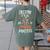 Creepin It Real With My 2nd Grade Monsters Halloween Teacher For Men Women Kids Women's Comfort Colors T-Shirt Back Print Moss