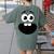 Creepy Carrots Face Teacher Halloween Costume Matching Women's Comfort Colors T-Shirt Back Print Moss Creepy Carrots Face Teacher Halloween Costume Matching Women's Comfort Colors T-Shirt Back Print Moss