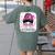 CTE Teacher In October We Wear Pink Breast Cancer Awareness Women's Comfort Colors T-Shirt Back Print Moss