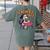 Cute Elementary School Student Dog Teacher's Pet Women's Comfort Colors T-Shirt Back Print Moss Cute Elementary School Student Dog Teacher's Pet Women's Comfort Colors T-Shirt Back Print Moss