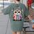 Cute Reading Owl Book Lover Teacher Librarian Bookworm Women's Comfort Colors T-Shirt Back Print Moss Cute Reading Owl Book Lover Teacher Librarian Bookworm Women's Comfort Colors T-Shirt Back Print Moss