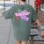 Cute Teacher Shirt 80's 90's Style Retro Old School Teacher For Men Women Women's Comfort Colors T-Shirt Back Print Moss
