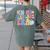 In My Daycare Era Groovy Teacher Daycare First Day Of School Women's Comfort Colors T-Shirt Back Print Moss In My Daycare Era Groovy Teacher Daycare First Day Of School Women's Comfort Colors T-Shirt Back Print Moss