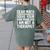 Dear Math Grow Up Solve Your Own Problems Math Teacher Women's Comfort Colors T-Shirt Back Print Moss