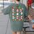 What Are We Doing Today PE Teacher Snowman Christmas Women's Comfort Colors T-Shirt Back Print Moss What Are We Doing Today PE Teacher Snowman Christmas Women's Comfort Colors T-Shirt Back Print Moss
