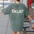 FA LA8 Christmas Santa Fa La Math Teacher Men Women Women's Comfort Colors T-Shirt Back Print Moss FA LA8 Christmas Santa Fa La Math Teacher Men Women Women's Comfort Colors T-Shirt Back Print Moss
