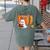Fall Book Pumpkin Books Ghost Reading Halloween Teacher Women's Comfort Colors T-Shirt Back Print Moss Fall Book Pumpkin Books Ghost Reading Halloween Teacher Women's Comfort Colors T-Shirt Back Print Moss