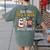 Are You Fall O Ween Directions Halloween Teacher Ghost Women's Comfort Colors T-Shirt Back Print Moss