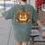 Fall Pumpkin Book Lover Spooky Librarian Teacher Halloween Women's Comfort Colors T-Shirt Back Print Moss Fall Pumpkin Book Lover Spooky Librarian Teacher Halloween Women's Comfort Colors T-Shirt Back Print Moss