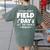 Field Day Second 2nd Grade Orange 2025 Boy Girl Teacher Women's Comfort Colors T-Shirt Back Print Moss