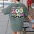 Field Zoo Trip Shirt For Teacher First Grade Crew For Men Women Kids Women's Comfort Colors T-Shirt Back Print Moss Field Zoo Trip Shirt For Teacher First Grade Crew For Men Women Kids Women's Comfort Colors T-Shirt Back Print Moss