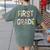 First Grade Dream Team 1st Grade Teacher First Day Of School Women's Comfort Colors T-Shirt Back Print Moss First Grade Dream Team 1st Grade Teacher First Day Of School Women's Comfort Colors T-Shirt Back Print Moss