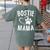 Fun Bostie Mama Dog Lover Apparel Boston Terrier Mom Women's Comfort Colors T-Shirt Back Print Moss