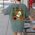 Ghost Library Reading Books Halloween Librarian Teacher Women's Comfort Colors T-Shirt Back Print Moss Ghost Library Reading Books Halloween Librarian Teacher Women's Comfort Colors T-Shirt Back Print Moss