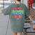 In My Glowing Teacher Era Groovy Colorful Bright Women's Comfort Colors T-Shirt Back Print Moss In My Glowing Teacher Era Groovy Colorful Bright Women's Comfort Colors T-Shirt Back Print Moss
