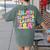 In My Glowing Teacher Era Teaching Back To School Women's Comfort Colors T-Shirt Back Print Moss In My Glowing Teacher Era Teaching Back To School Women's Comfort Colors T-Shirt Back Print Moss