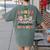 Groovy Donut Stress Just Do Your Best Testing Day Teachers Women's Comfort Colors T-Shirt Back Print Moss Groovy Donut Stress Just Do Your Best Testing Day Teachers Women's Comfort Colors T-Shirt Back Print Moss