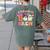 Groovy Kindergarten Boo Crew Kinder Halloween Teacher Kids Women's Comfort Colors T-Shirt Back Print Moss