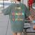 Groovy This Teacher Is Glowing Hello Summer End Of School Women's Comfort Colors T-Shirt Back Print Moss Groovy This Teacher Is Glowing Hello Summer End Of School Women's Comfort Colors T-Shirt Back Print Moss