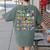 Halloween Nursery Teacher Shirt Halloween Alphabet Women's Comfort Colors T-Shirt Back Print Moss Halloween Nursery Teacher Shirt Halloween Alphabet Women's Comfort Colors T-Shirt Back Print Moss