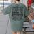 Halloween Statistics Teacher Prisoner Costume Women's Comfort Colors T-Shirt Back Print Moss Halloween Statistics Teacher Prisoner Costume Women's Comfort Colors T-Shirt Back Print Moss