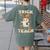 Halloween Teacher Shirts Women School Trick Or Teach Groovy Women's Comfort Colors T-Shirt Back Print Moss