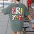 Happy Fri-Yay Teacher Back To School Friday Lovers Women's Comfort Colors T-Shirt Back Print Moss Happy Fri-Yay Teacher Back To School Friday Lovers Women's Comfort Colors T-Shirt Back Print Moss
