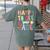 Happy To See Your Face Teacher Retro Back To School Women's Comfort Colors T-Shirt Back Print Moss Happy To See Your Face Teacher Retro Back To School Women's Comfort Colors T-Shirt Back Print Moss