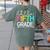 Hello Fifth Grade Teacher Student 5th Grade Back To School Women's Comfort Colors T-Shirt Back Print Moss Hello Fifth Grade Teacher Student 5th Grade Back To School Women's Comfort Colors T-Shirt Back Print Moss