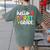 Hello First Grade Team 1st Grade Back To School Teacher Kids Women's Comfort Colors T-Shirt Back Print Moss
