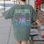 I'Ll Just Wait Until It's Quiet Skeleton Messy Bun Teacher Women's Comfort Colors T-Shirt Back Print Moss