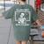 I'Ll Just Wait Until It's Quiet Skeleton Teacher Great Women's Comfort Colors T-Shirt Back Print Moss
