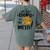 I'm Just Here To Get Messy Art Teacher Artist Painting Women's Comfort Colors T-Shirt Back Print Moss