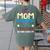 I'm Mom Grandma And A Retired Teacher Nothing Scares Me Men Women Women's Comfort Colors T-Shirt Back Print Moss