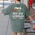 I'm A Paraprofessional What's Your Superpower Para Teacher Women's Comfort Colors T-Shirt Back Print Moss