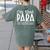 I'm That Paraprofessional They Told You About Para Teacher Women's Comfort Colors T-Shirt Back Print Moss