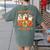 Insurance Boo Crew Halloween Spooky Costume Teacher Women's Comfort Colors T-Shirt Back Print Moss Insurance Boo Crew Halloween Spooky Costume Teacher Women's Comfort Colors T-Shirt Back Print Moss