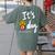 It's Fry Day Teacher Life Women's Comfort Colors T-Shirt Back Print Moss It's Fry Day Teacher Life Women's Comfort Colors T-Shirt Back Print Moss
