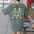 Jolliest Bunch Of Teachers Aides This Side Of Homeroom Women's Comfort Colors T-Shirt Back Print Moss